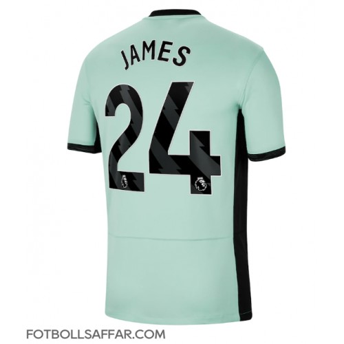 Chelsea Reece James #24 Tredjeställ 2023-24 Kortärmad